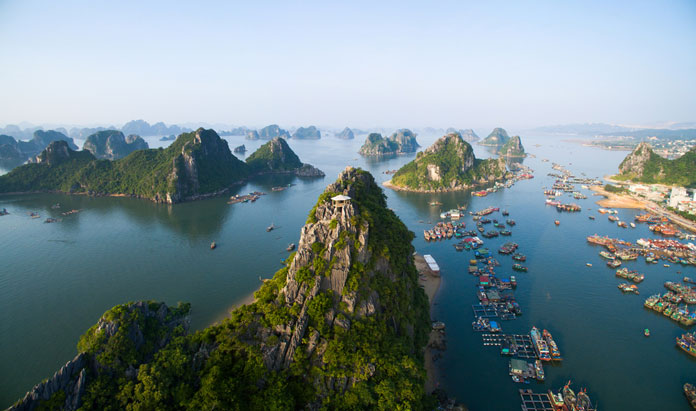 View Of Halong Hai Au Aviation The Unique Seaplane Airline Tour In